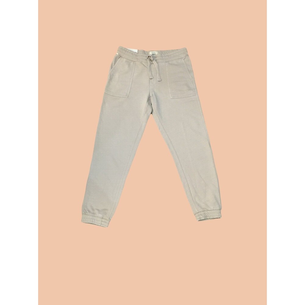 Studio Luxe by Kensie Jeans Medium Sweatpants Joggers Sand Beige NWT drawstring